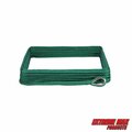 Extreme Max Extreme Max 3006.2663 BoatTector Solid Braid MFP Anchor Line w Thimble-3/8" x 150', Forest Green 3006.2663